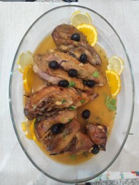 Perna de Peru Assada